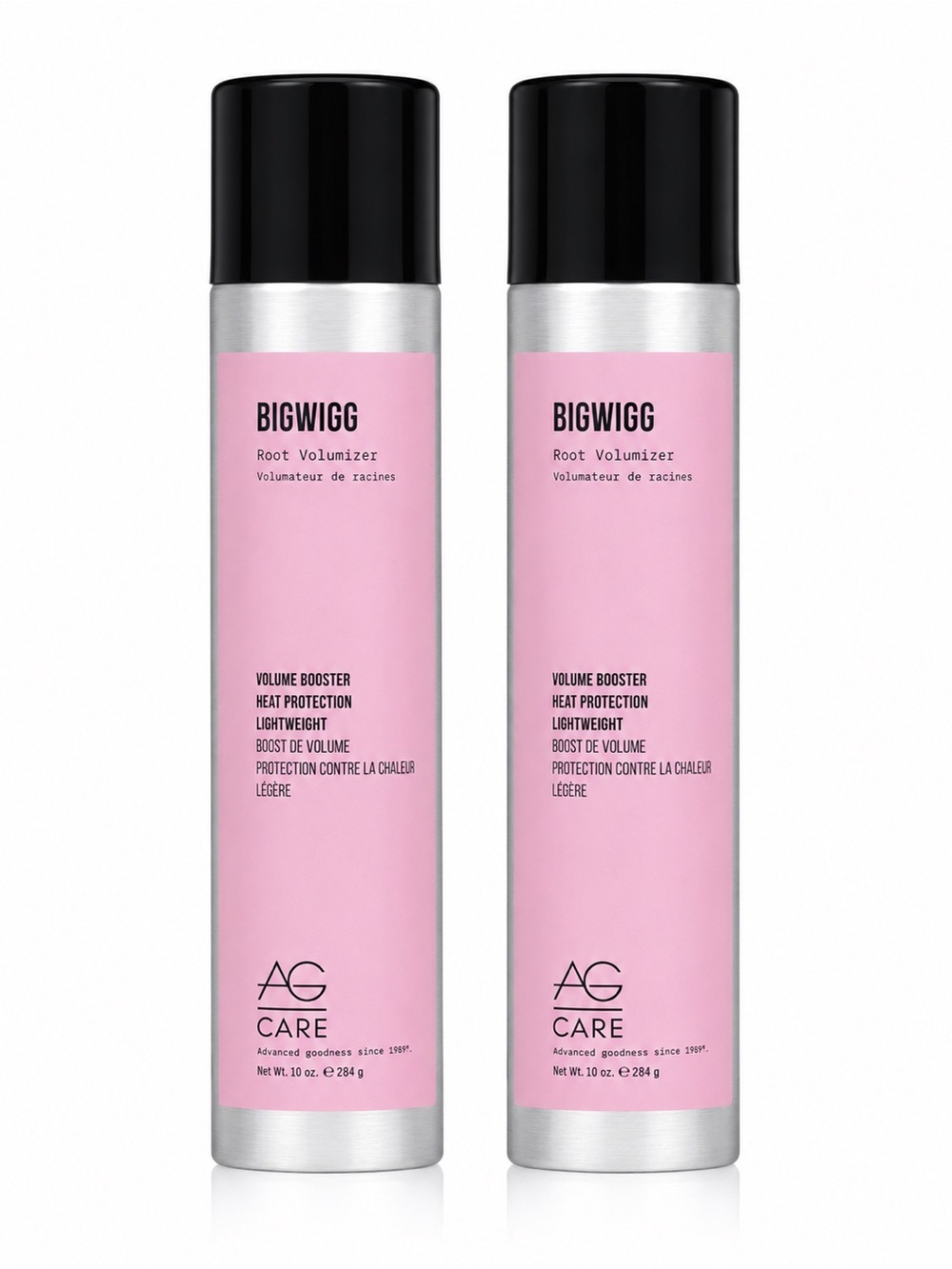 AG Care Bigwigg Root Volumizer Spray Duo 10oz 284g Volume Booster Heat Protect